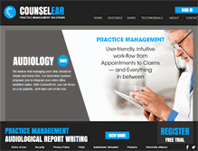 Tablet Screenshot of counselear.com